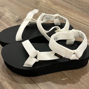 Teva platform sandals